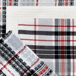 Farmhouse Festive 3 Dishtowel/1 Dishcloth Set -Park Designs Shop 9946 103 3