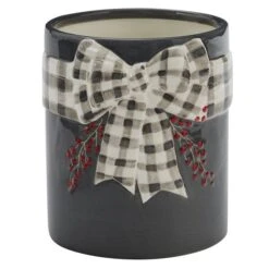 Home For Christmas Utensil Crock