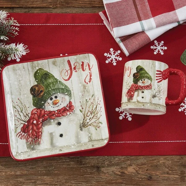 Farmhouse Snowman Mug 2 Farmhouse Snowman Mug - Image 2