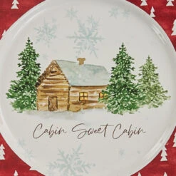 Cabin Sweet Cabin Salad Plates - Set Of 4 5 Cabin Sweet Cabin Salad Plates - Set Of 4 -Park Designs Shop Cabin Sweet Cabin Salad Plates Set of 4 762242059177 image3 46291.1692631831