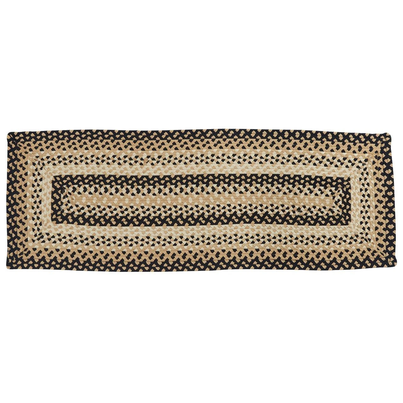 Cornbread Rectangle Braided Rug - 2x6 1 Cornbread Rectangle Braided Rug - 2x6