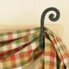 Curtain Hooks - Forged Scroll 1.75x5.5