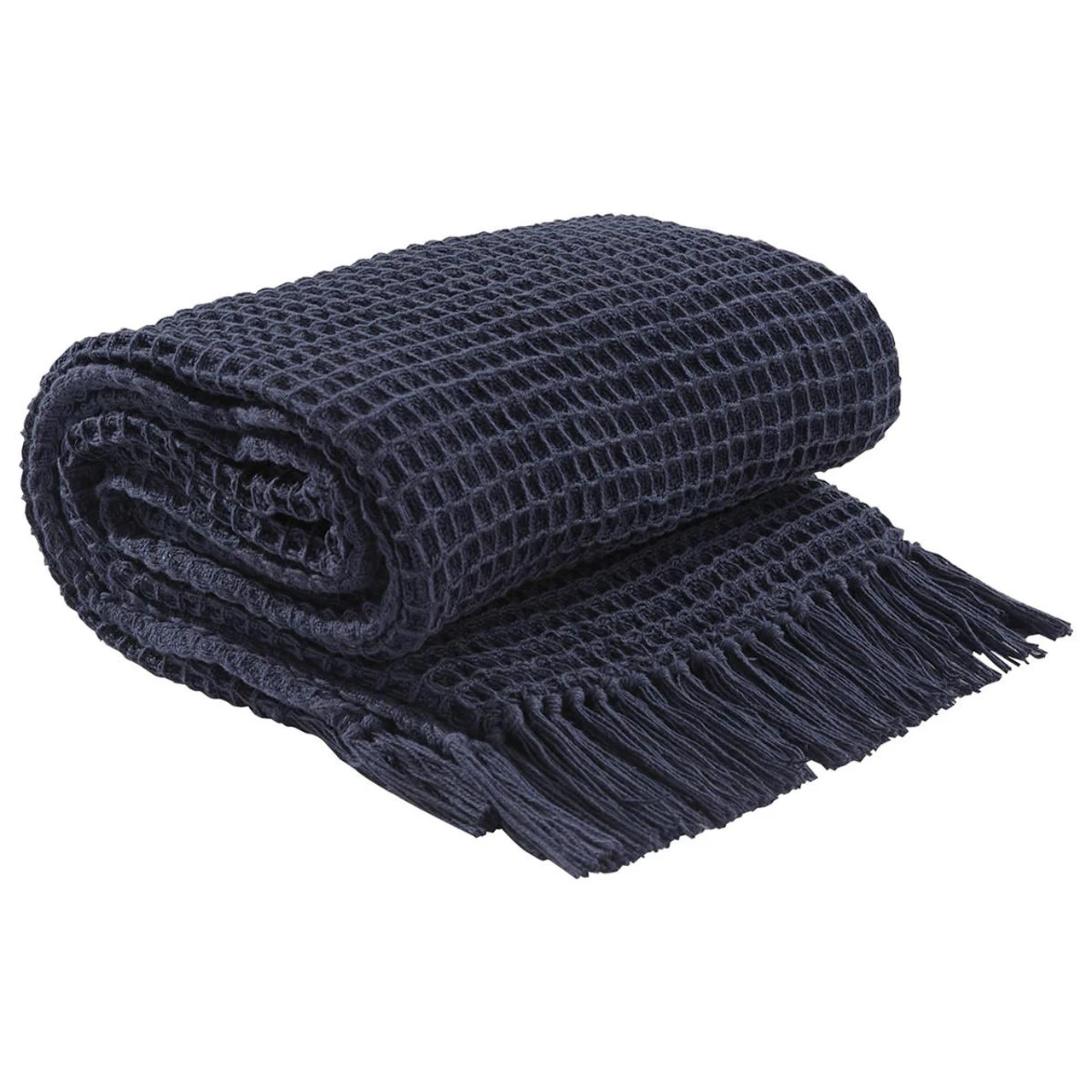 Ellery Throw Navy - 50x60 1 Ellery Throw Navy - 50x60