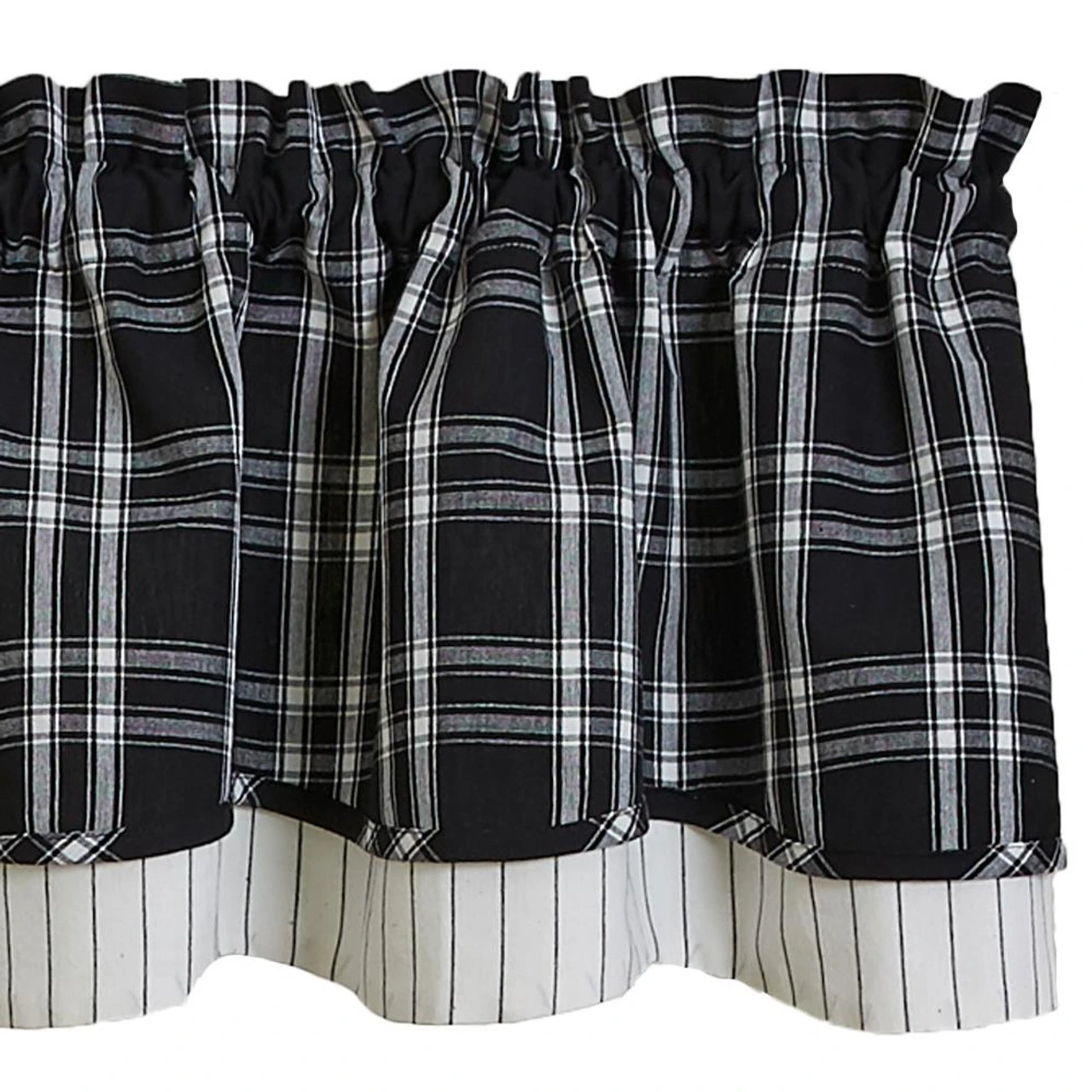 Fairfield Valance - Lined Layered 72x16 1 Fairfield Valance - Lined Layered 72x16