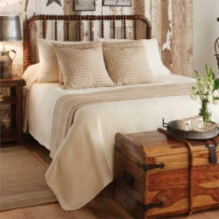 Farmington Queen Bedspread - Cream 94x108 -Park Designs Shop Farmington Queen Bedspread Cream 94x108 762242432857 image5 56624.1689053123