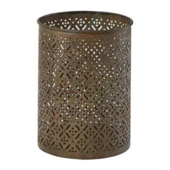 Garden Fretwork Candle Holder - Pillar