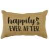 Happily Ever After Sentiment Pillow - 7x12