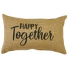 Happy Together Sentiment Pillow - 7x12