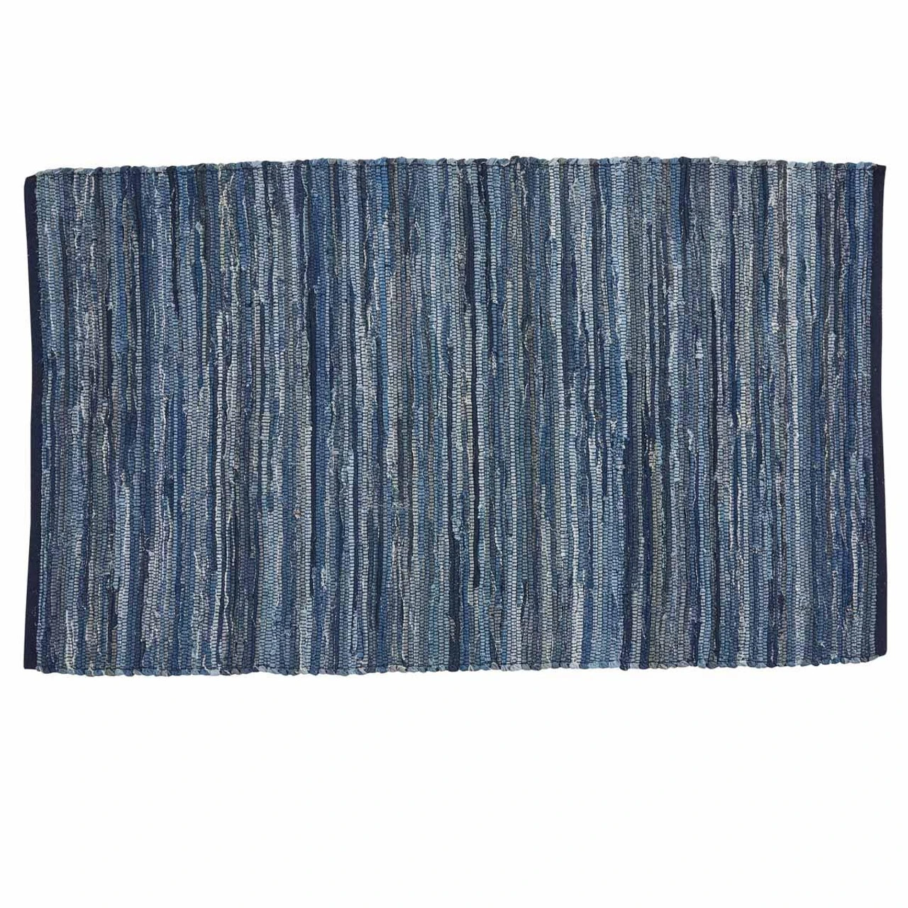 Indigo Chindi Rag Rugs 2 Indigo Chindi Rag Rugs - Image 2