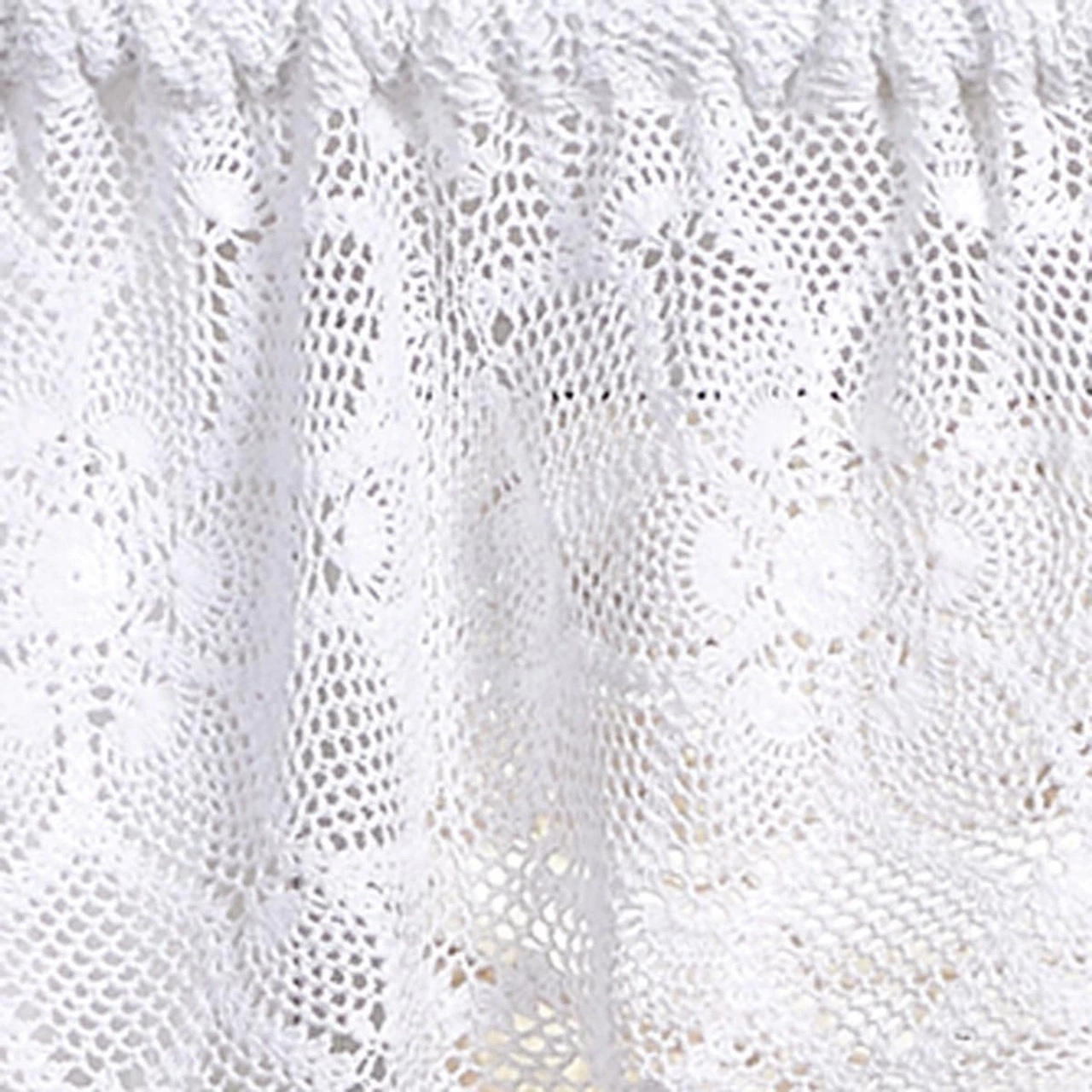 Kadia Crochet Valance - 60x14 4 Kadia Crochet Valance - 60x14 - Image 4