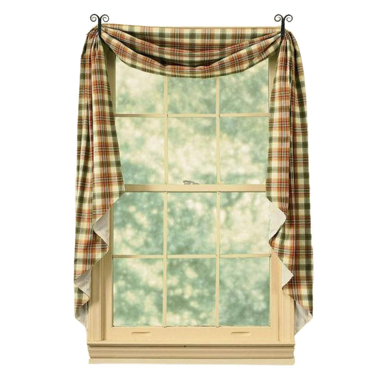 Lemon Pepper Fishtail Swag - 145x25 1 Lemon Pepper Fishtail Swag - 145x25