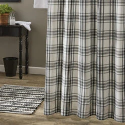 Onyx & Ivory Shower Curtain