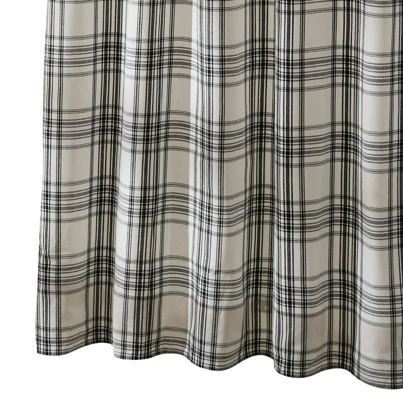 Onyx & Ivory Shower Curtain 2 Onyx & Ivory Shower Curtain - Image 2