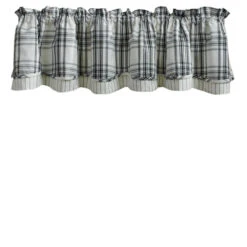 Park Designs Shop 8 Park Designs Shop -Park Designs Shop Onyx Ivory Valance Lined Layered 72x16 762242054066 image2 53047.1687979686