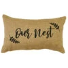 Our Nest Sentiment Pillow - 7x12