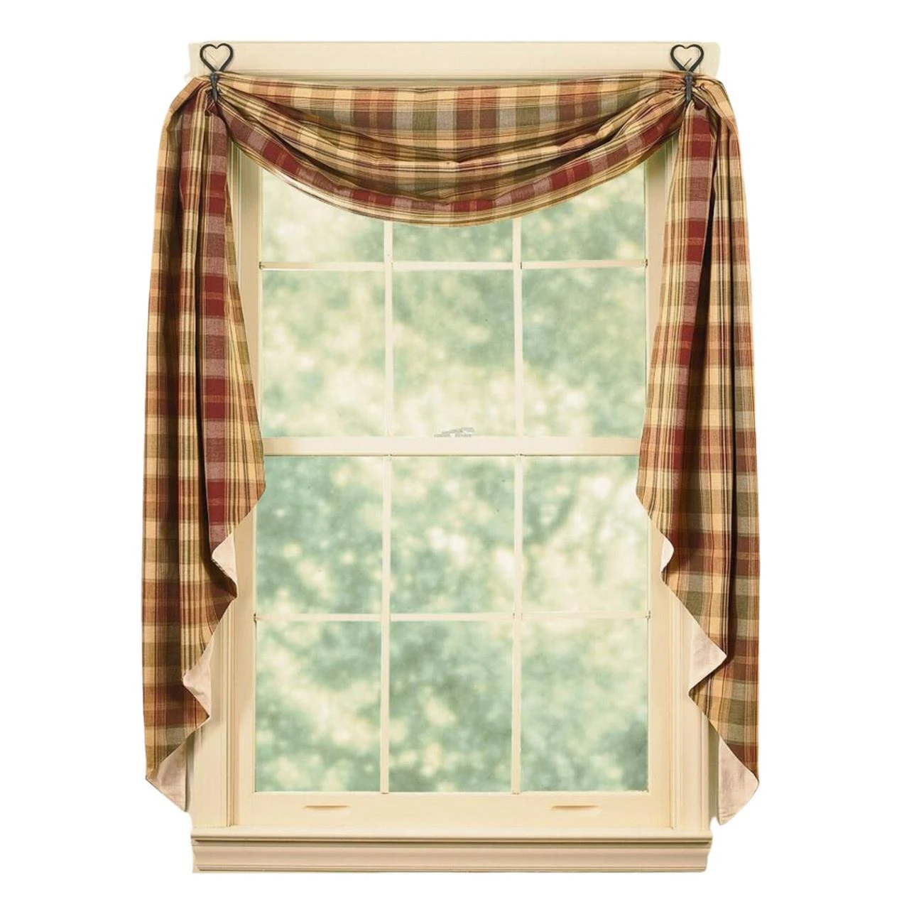 Saffron Fishtail Swag - 145x25 1 Saffron Fishtail Swag - 145x25