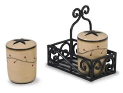 Star Vine Farmhouse Salt & Pepper Set