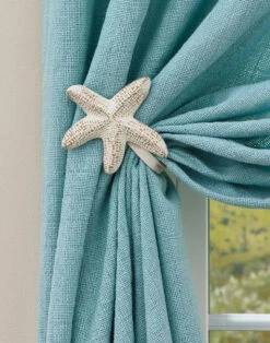 Starfish Curtain Tie Backs