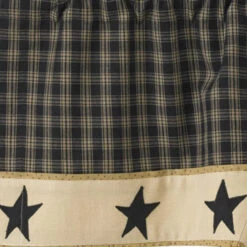 Sturbridge Black Star Swags - 72x36 -Park Designs Shop Sturbridge Black Star Swags 72x36 762242261938 image3 36757.1689037495