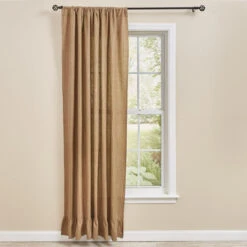 Sturbridge Black Ticking Single Panel - Ruffle 56x84 7 Sturbridge Black Ticking Single Panel - Ruffle 56x84 -Park Designs Shop Sturbridge Black Ticking Single Panel Ruffle 56x84 762242033559 image3 93369.1673514692