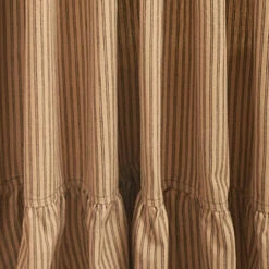 Sturbridge Black Ticking Single Panel - Ruffle 56x84 8 Sturbridge Black Ticking Single Panel - Ruffle 56x84 -Park Designs Shop Sturbridge Black Ticking Single Panel Ruffle 56x84 762242033559 image4 87277.1673514699