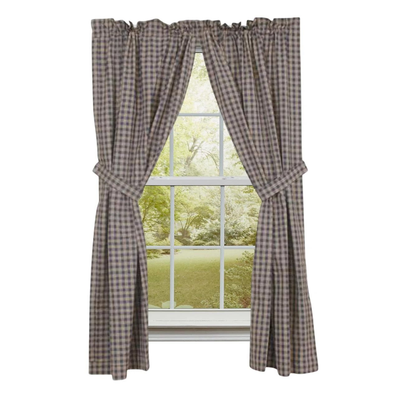 Sturbridge Navy Panels - Lined 72x63 1 Sturbridge Navy Panels - Lined 72x63