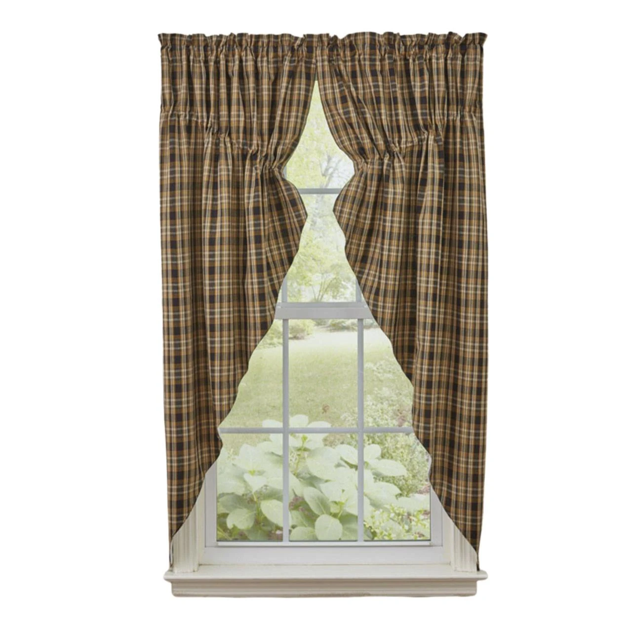 Sunflower In Bloom Prairie Gathered Curtains - 72x63 1 Sunflower In Bloom Prairie Gathered Curtains - 72x63