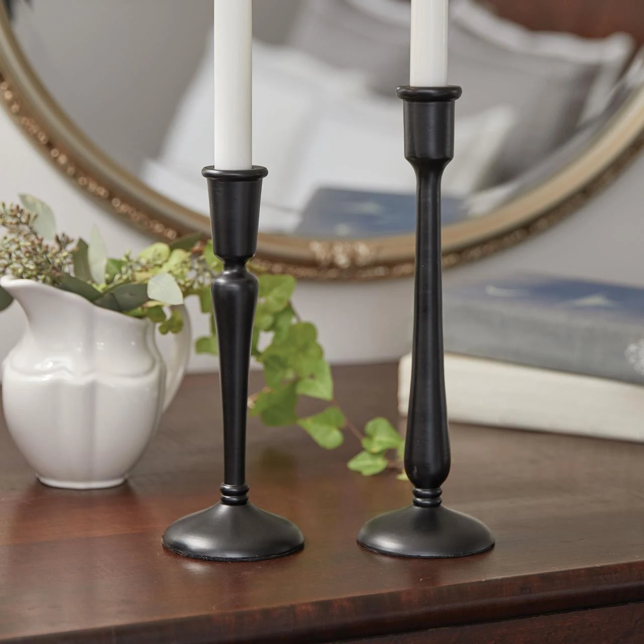 Vintage Candle Holders - Taper Set Of 2 2 Vintage Candle Holders - Taper Set Of 2 - Image 2