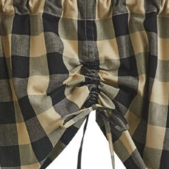 Wicklow Check Black Valance - Farmhouse 60x20 7 Wicklow Check Black Valance - Farmhouse 60x20 -Park Designs Shop Wicklow Check Black Valance Farmhouse 60x20 762242022034 image4 02552.1689078474