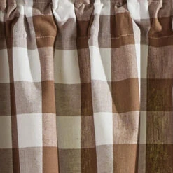Wicklow Check Brown & Cream Swags - 72x36 7 Wicklow Check Brown & Cream Swags - 72x36 -Park Designs Shop Wicklow Check Brown Cream Swags 72x36 762242060616 image4 65966.1694613771