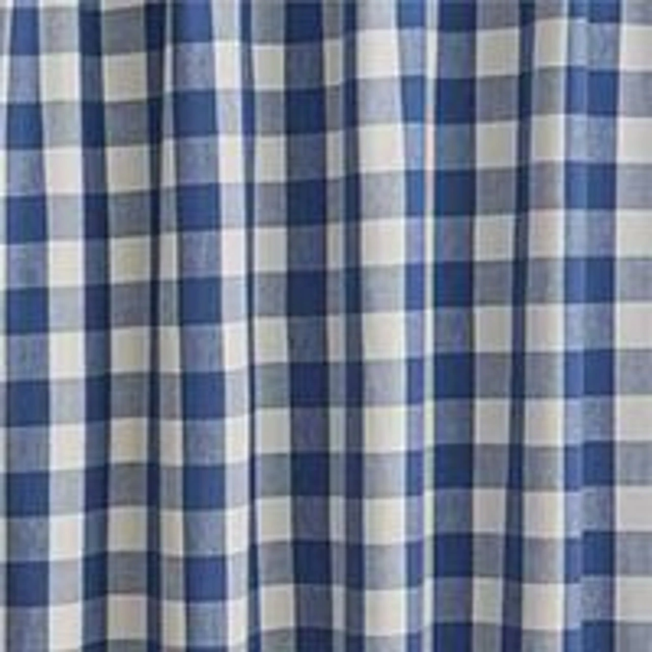 Wicklow Check China Blue Shower Curtain 2 Wicklow Check China Blue Shower Curtain - Image 2