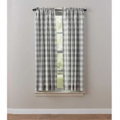 Wicklow Check Dove Panels - 72x63 -Park Designs Shop Wicklow Check Dove Panels 72x63 762242420335 image3 60385.1689050654