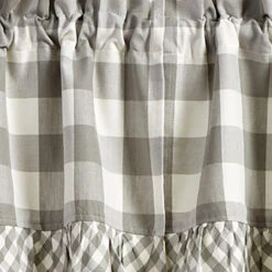 Wicklow Check Dove Swags - Ruffled 72x36 7 Wicklow Check Dove Swags - Ruffled 72x36 -Park Designs Shop Wicklow Check Dove Swags Ruffled 72x36 762242036574 image4 36539.1679681568