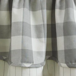 Wicklow Check Dove Valance - Lined Layered 72x16 -Park Designs Shop Wicklow Check Dove Valance Lined Layered 72x16 762242021983 image4 25132.1689078330