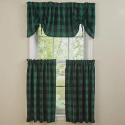 Wicklow Check Forest Valance - Farmhouse 60x20 -Park Designs Shop Wicklow Check Forest Valance Farmhouse 60x20 762242022058 image4 97809.1689078546