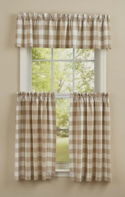 Wicklow Check Natural Tiers - 72x36 -Park Designs Shop Wicklow Check Natural Tiers 72x36 762242015272 image3 97102.1689074482