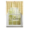 Wicklow Check Yellow Swags - 72x36