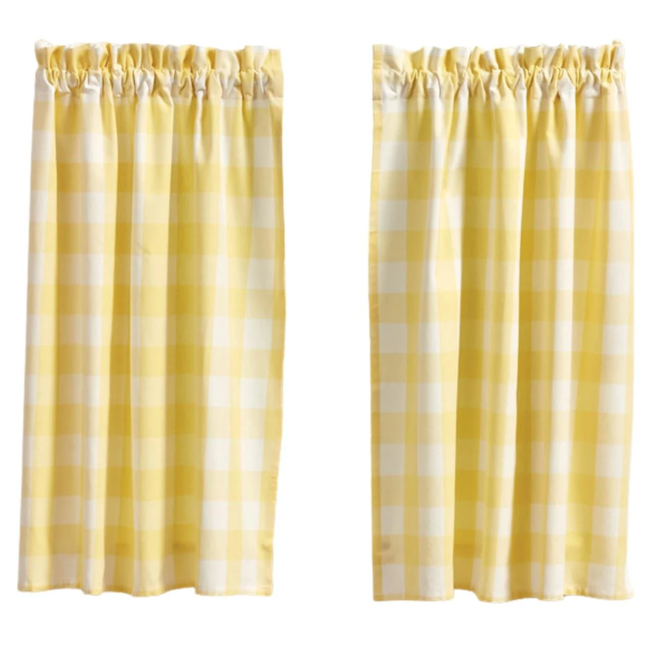 Wicklow Check Yellow Tiers - 72x36 2 Wicklow Check Yellow Tiers - 72x36 - Image 2