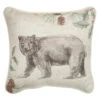 Wild & Beautiful Bear Pillow - 10x10