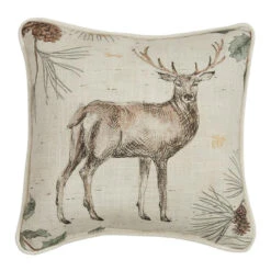 Wild & Beautiful Deer Pillow - 10x10