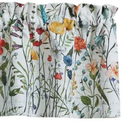 Wildflower Sketchbook Valance - 60x14