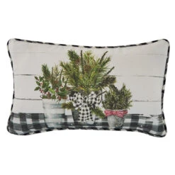 Winter Pines Pillow - 12x20