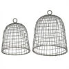 Wire Bell Cloches - Set Of 2
